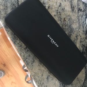 Auth Givenchy white box, sunglasses case, wipe